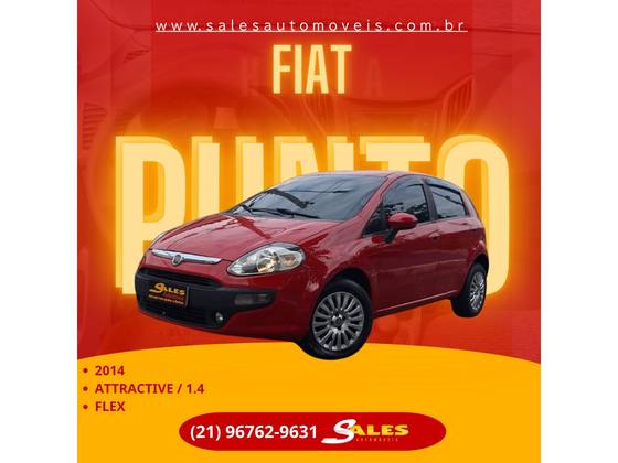 FIAT PUNTO 1.4 ATTRACTIVE 8V FLEX 4P MANUAL FIAT PUNTO 1.4 ATTRACTIVE 8V FLEX 4P MANUAL